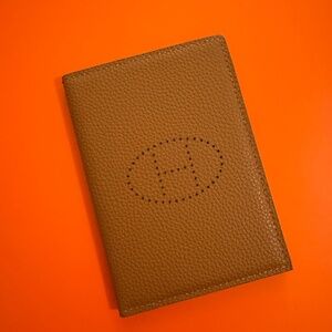 Brand new real soft leather passport holder , stunning Italian leather holder